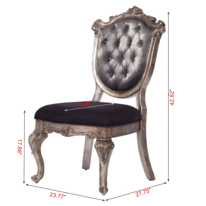 Ensemble de 2 chaises d'appoint Delos