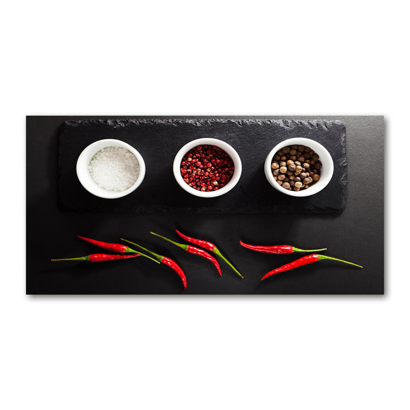Spices And Chilli - Wrapped Canvas Print