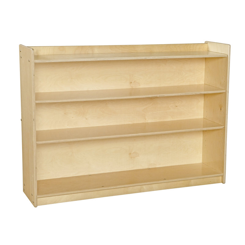 Contender Mobile Adjustable Book Case w/Lip (35.5"H) RTA, Yes