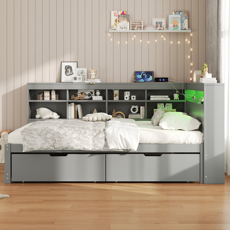 Bed, Grey