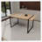 Hasselt Faux Wood Rectangular Dining Table-150049741
