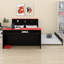Lit de jour avec couchette et bureau-830523942