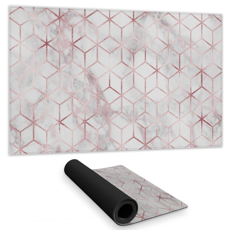 Symmetry - 14.00"x24.25" Desk mat