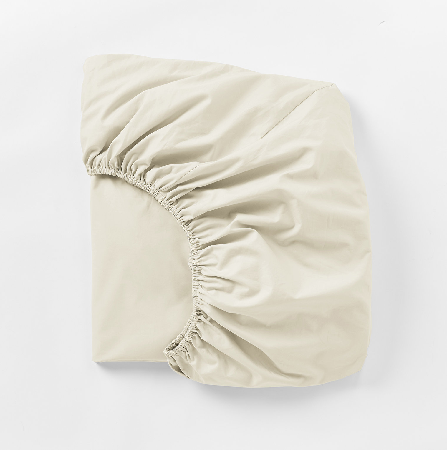 100% Cotton Percale Fitted Sheet, Full Fitted Sheet, Undyed