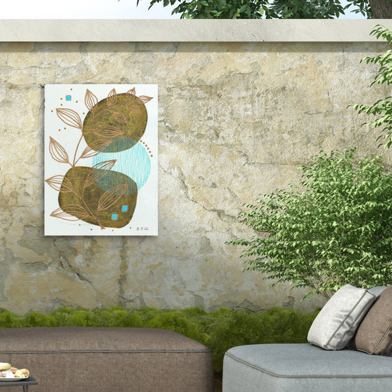 Toile d'extérieur Jocelyn Benford Aqua Adventure, H 35 po x l 47 po