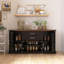 Buffet Farmhouse avec 2 tiroirs et porte-1392825611
