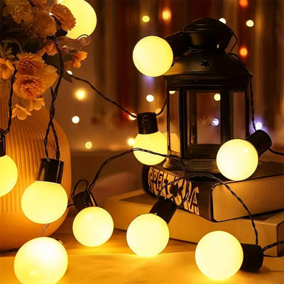 LED Solar Powered Cord String Light