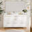 60"Bathroom Vanity Ceramic Sink Top With Backsplash, Pre-Assembled Bathroom Cabinet-127438747