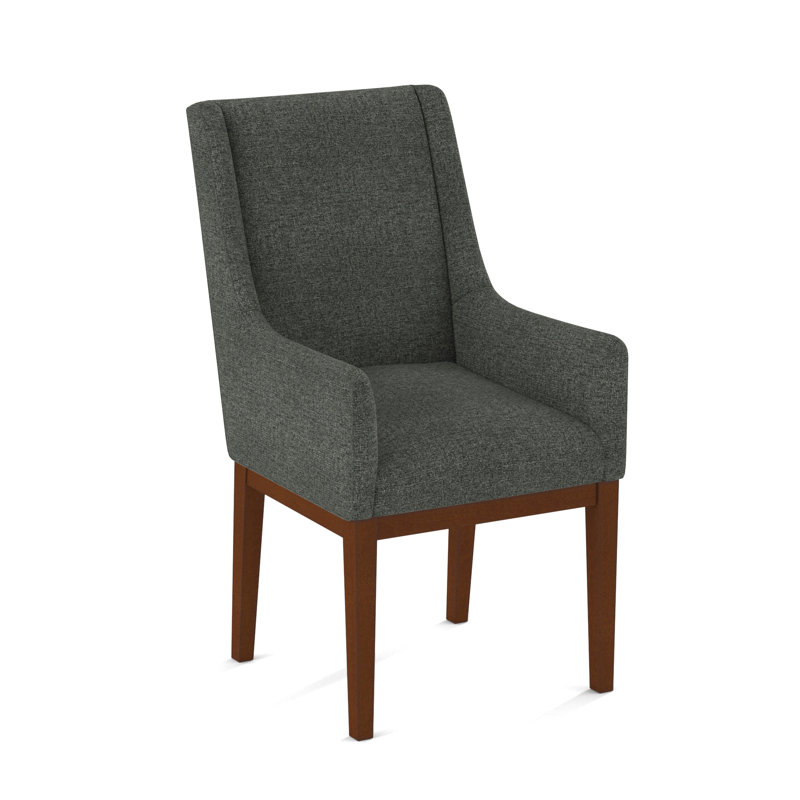 Upholstered Arm Chair, 61492-88, English Saddle