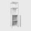 Meuble de rangement multifonctionnel en bambou pour salle de bain-1574192925