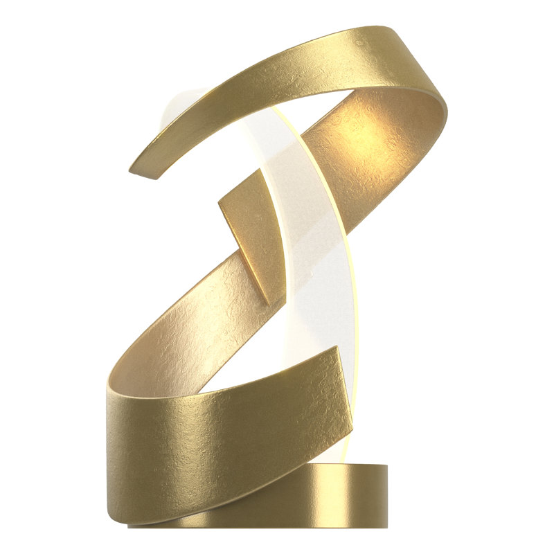Encounter 15" Table Lamp, Modern Brass