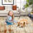 Non-Slip Machine Washable Area Rugs, Modern Abstract Rug with Non-Slip Backing for Living Room Bedroom Dining Room-49698912