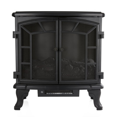 Warmlite 63.5 cm W Black Electric Stove
