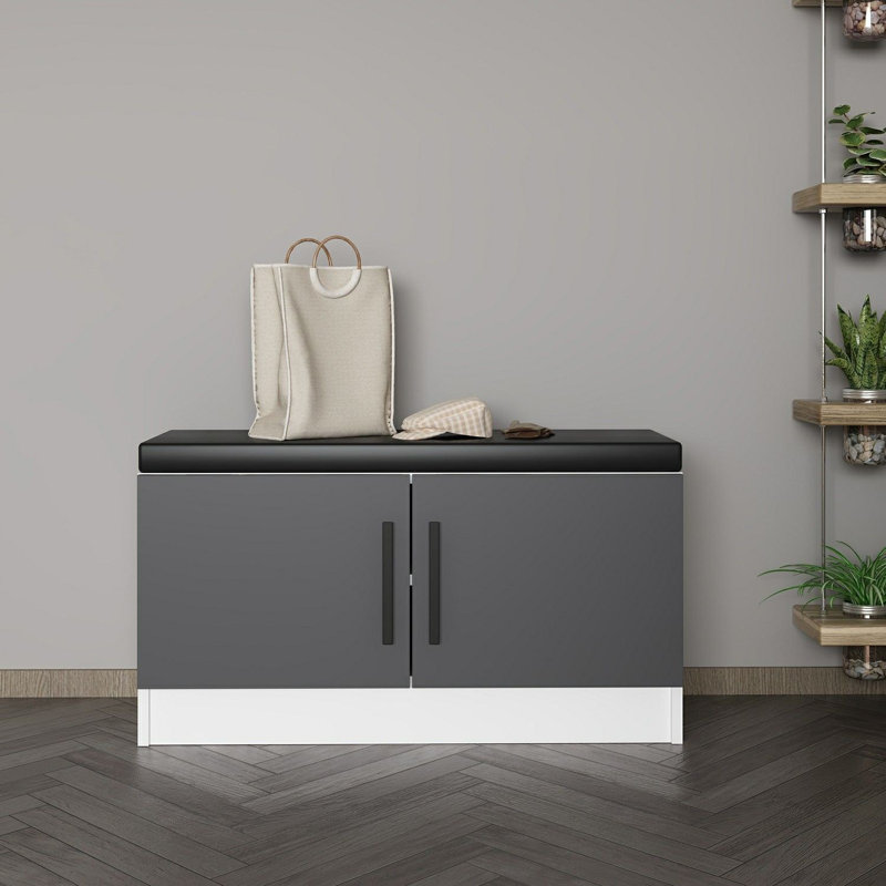 Nichlas Hall Tree 90cm Wide, Anthracite