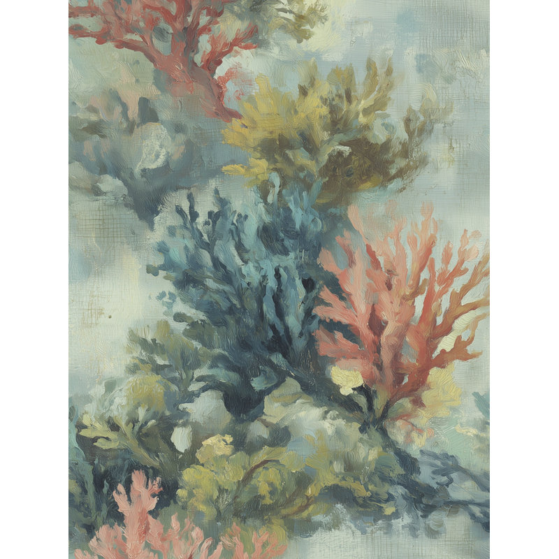 Papier peint floral, décoration murale amovible bohémienne abstraite