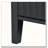 63.1" Modern Sideboard with Wavy Slatted Doors and Solid Wood Legs