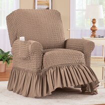 Sanctuary Box Cushion Large Soft Durable Jersey Recliner Slipcover – Red -  Bargains and Buyouts