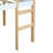 Solid Wooden, Rubber Wooden Twin Loft Bed With Ladder, Bed Platform Of Strengthened Slats,Natural-White-920395558-920395578