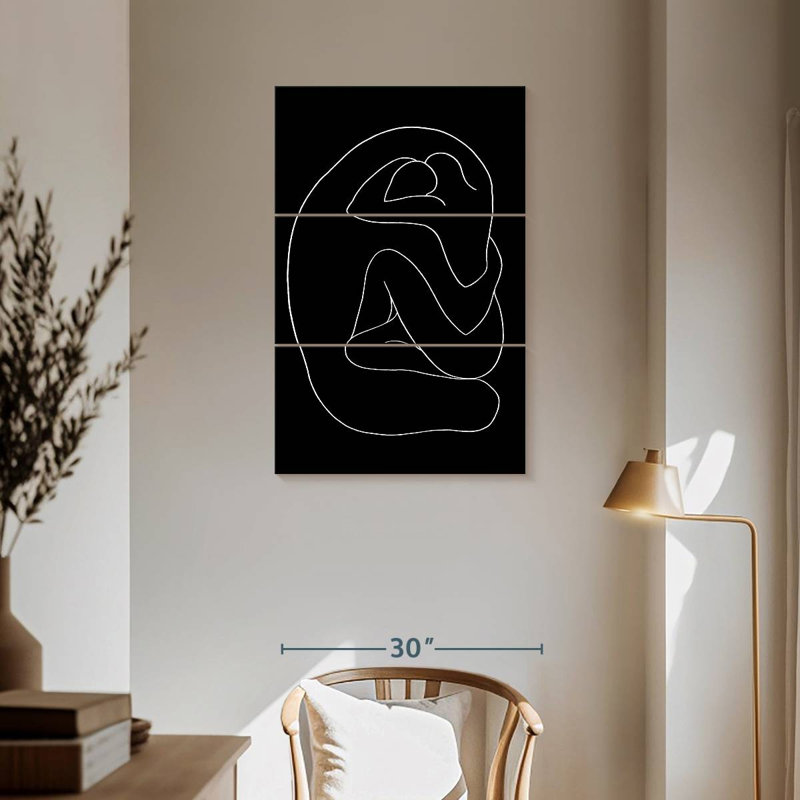 Leisha Inseparables, 57" H x 36" W