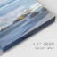«Sweeping Blue» - Photographie sur toile tendue 3 pièces-2096615905