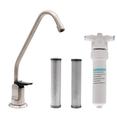Westbrass Kitchen Faucet with Soap Dispenser