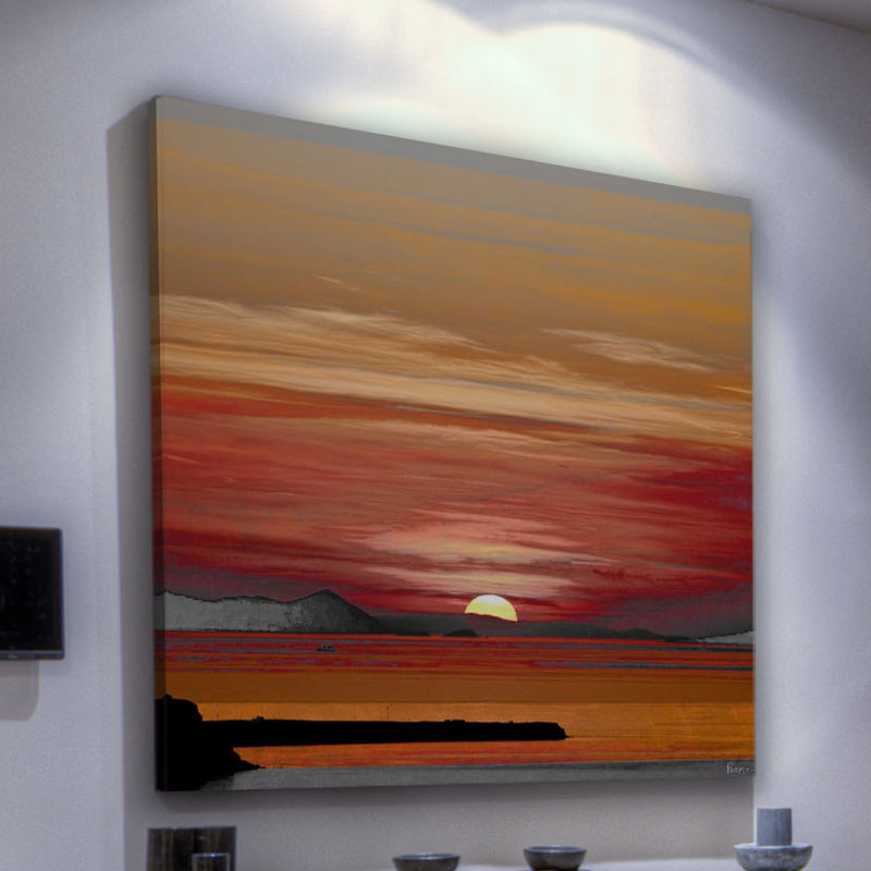 Parvez Taj - Wrapped Canvas Painting, 101cm H x 101cm W x 5cm D