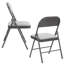 Fabric Padded Stackable Folding Chair Folding Chair-264411852