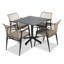 Greenport Outdoor 5 - Piece Dining Set