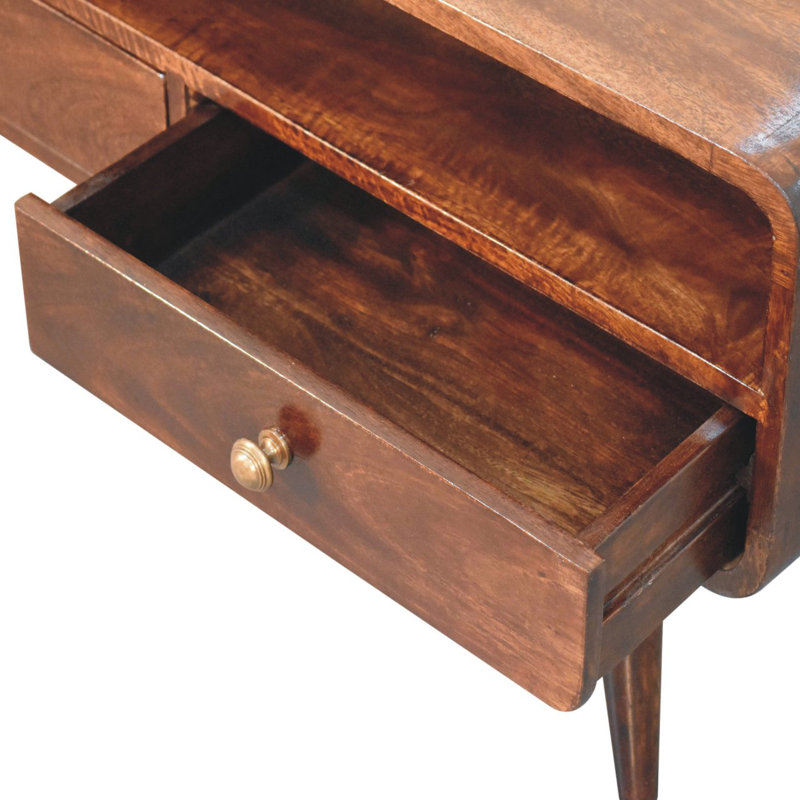 Curved California Walnut Gayna