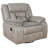 Hartt Upholstered Tufted Back Glider Recliner-621371965