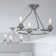 Miesha 3 - Light Dimmable Wagon Wheel Chandelier