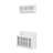 Entryway Bench With Wall Mounted Coat Rack, Modern Hall Tree Entryway Furniture With Shelves And 4 Hook-799938096