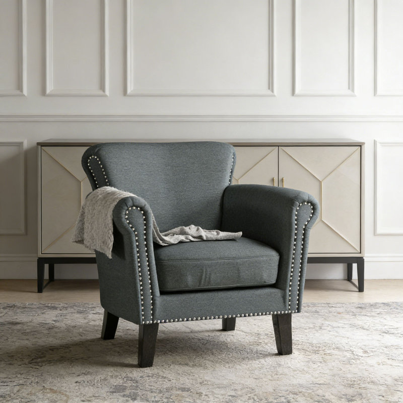 CHAISE CLUB, Blue+Grey