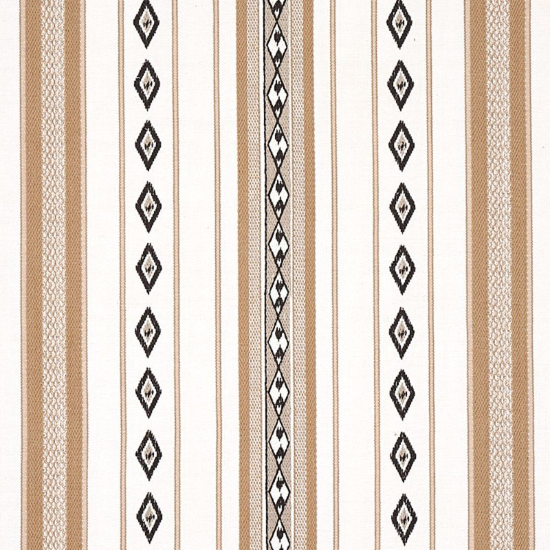 Tissu à rayures Dakota, Neutre