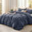 Best Seller Bedsure Cotton Fabric With Microfiber Inner Fill Comforter Set, 143TC-106246645-106246649