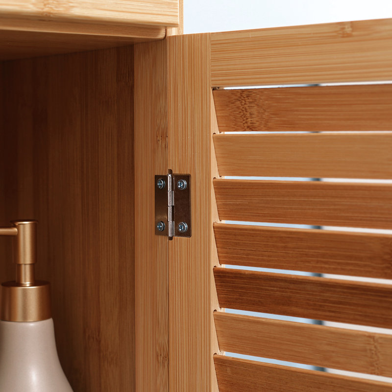 Freestanding Bathroom Chest - Provides Extra Storage Space Cabinet With Drawers Efficient