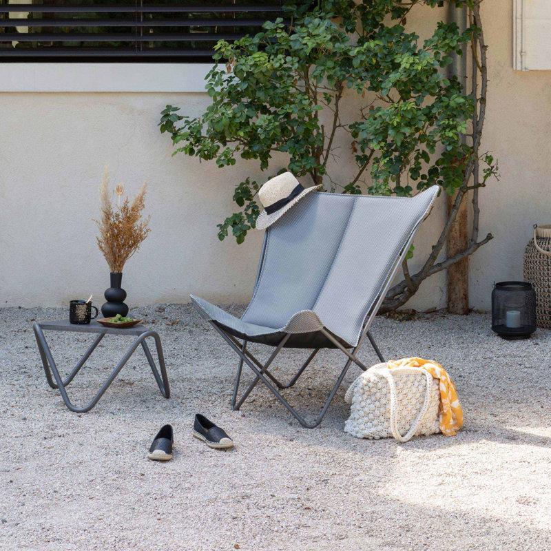 Mizic Folding Camping Chair, Silver