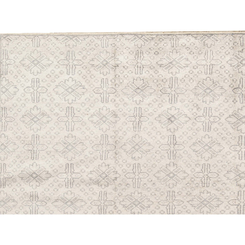 Hand Woven Cotton Geometric Area Rug