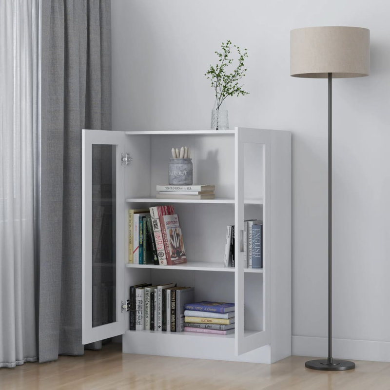 Présentoir en carton Aponi, Blanc