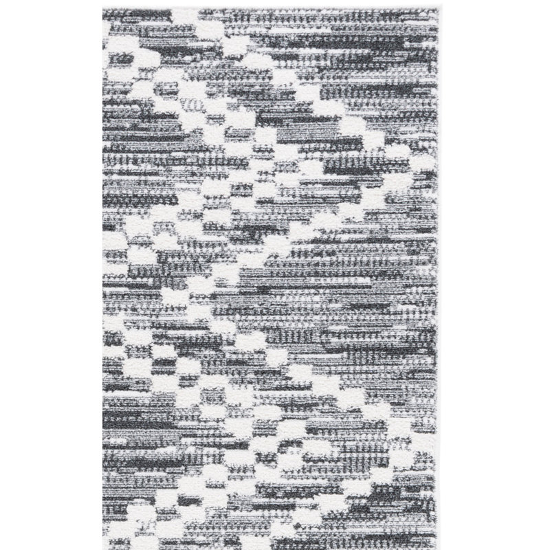 Tapis géométrique Devrin Performance, Tapis de couloir 2 pi 2 po x 8 pi