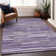 Premium Machine Washable Prisco Purple Rug