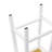 48Inch Large Kitchen Island With 2 Bar Stools, Power Outlet, Door Internal Storage Rack, Kitchen Storage Cart On 5 Wheels With Drop Leaf, 5 Open Side Racks, 2 Drawers-400490299