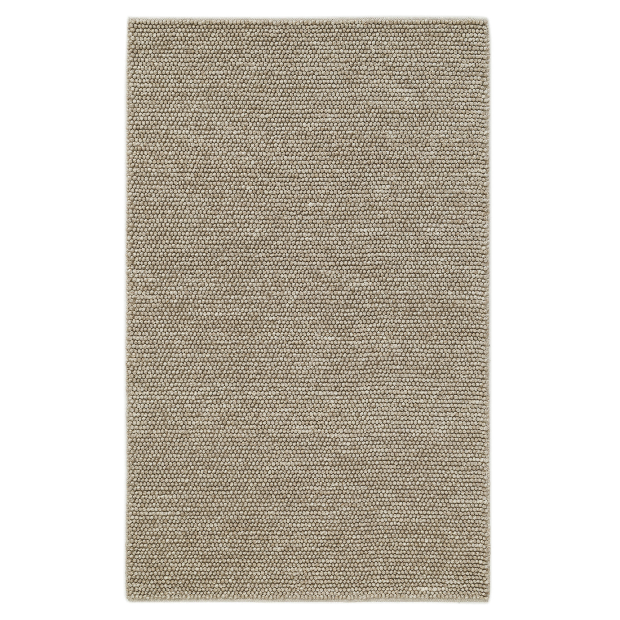 Elida Handwoven Flatweave Wool Area Rug, Rectangle 8'9" x 11'9", Brown
