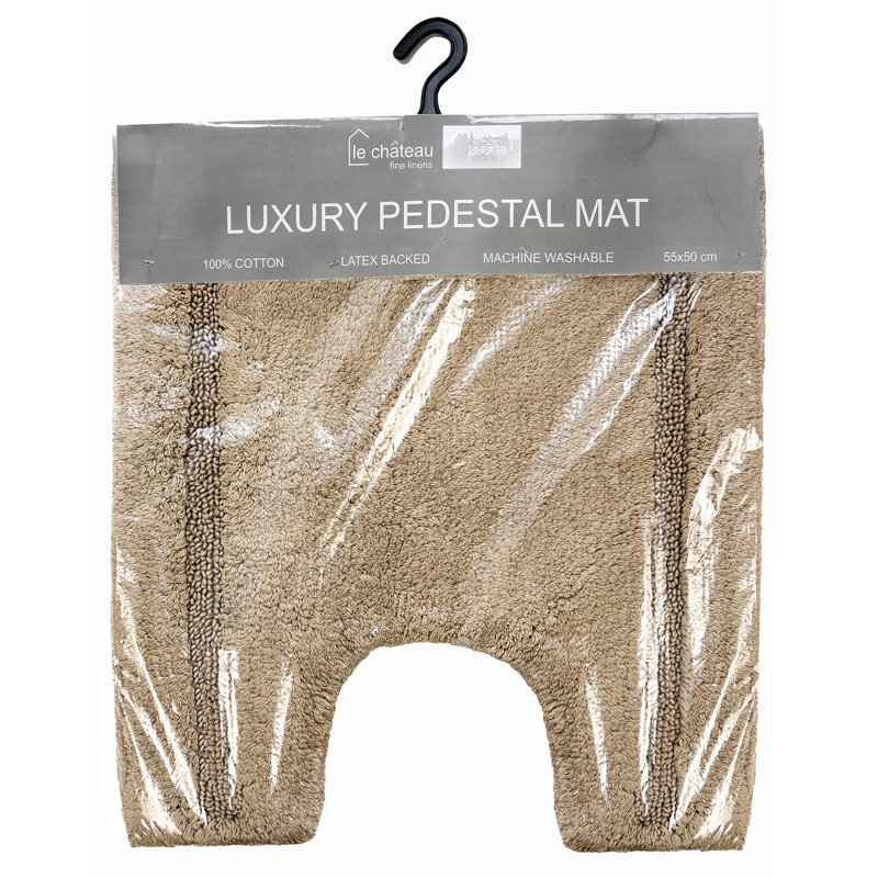 Alvares Non-Slip Contour Mat, Latte