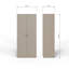 2 Door Wardrobe Matt Bedroom Storage Shelf Storage Hanging Rail-945390529
