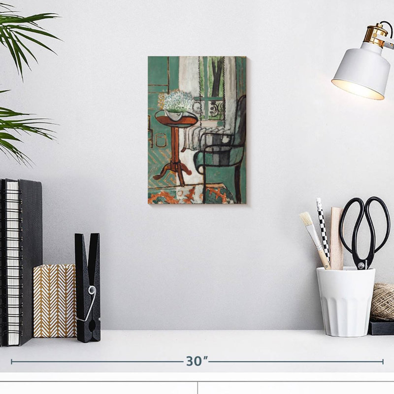 Harnek la fenêtre 1916, H 12 po x l 8 po
