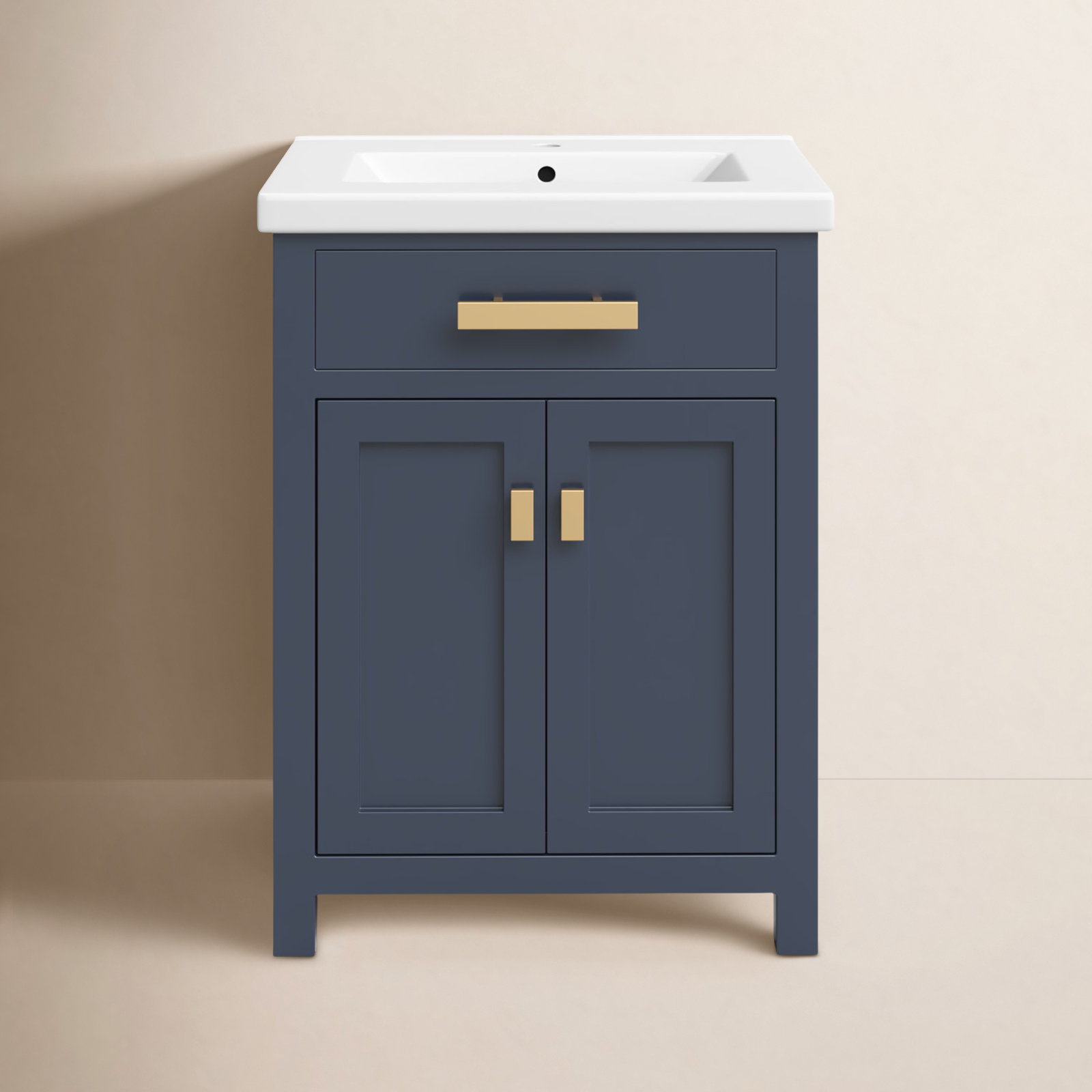 Caitlyn 24'' Single Bathroom Vanity, Monarch Blue