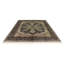 8x10 Light Green and Navy Turkish Silk Rug
