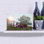 «Country Gas Station», art mural rétro vintage fantaisiste