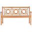 Banc de jardin en teck Double-O